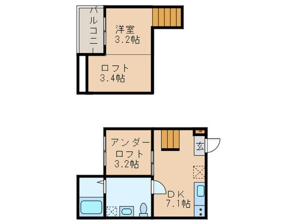 グレイスⅡの物件間取画像